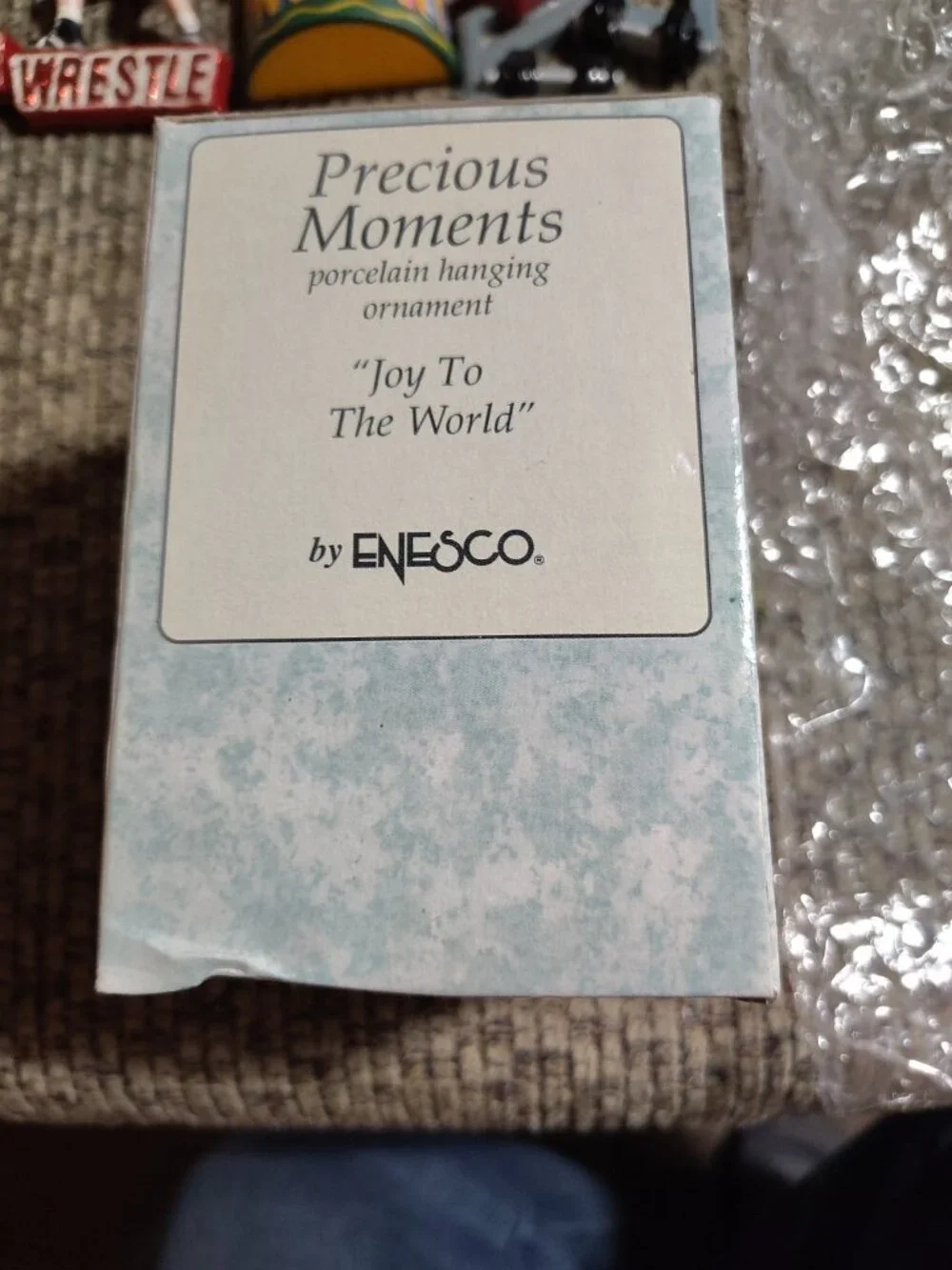 Precious Moments Hanging Ornament 150320 Joy To The World 1995 With Box